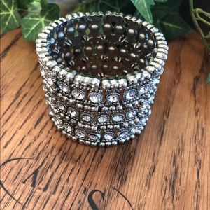 Jewelry - Beautiful Rhinestone Statement Cuff Bracelet New Jewelry - Beautiful Rhinestone Statement Cuff Bracelet New